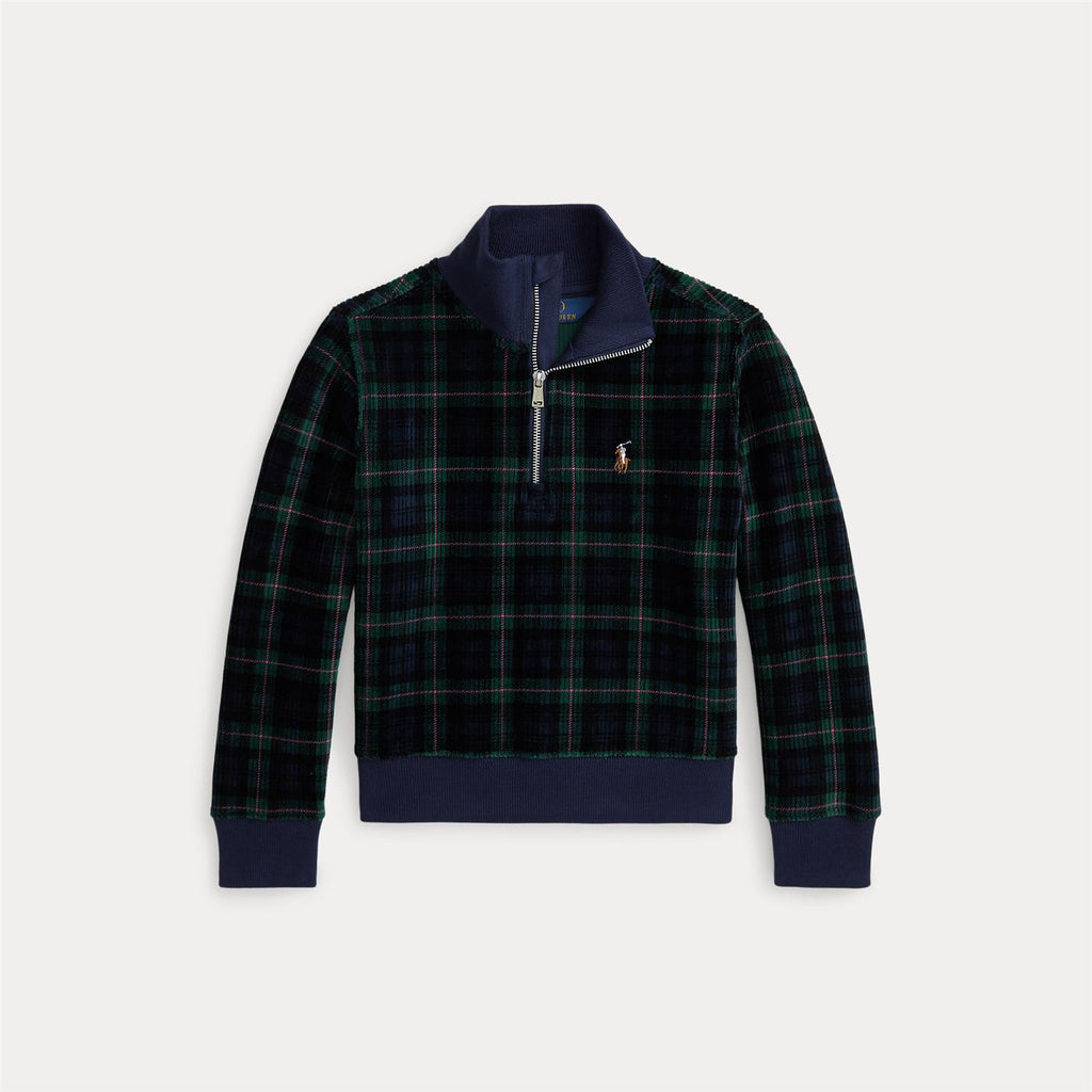 Polo Ralph Lauren halfzip i cordfløyel