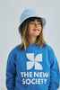 The New Society TNS Logo Sweatshirt Iris Whisper