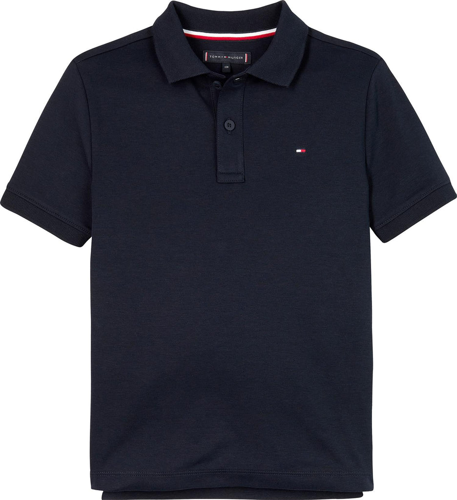 Tommy Hilfiger kortermet piquet til gutt