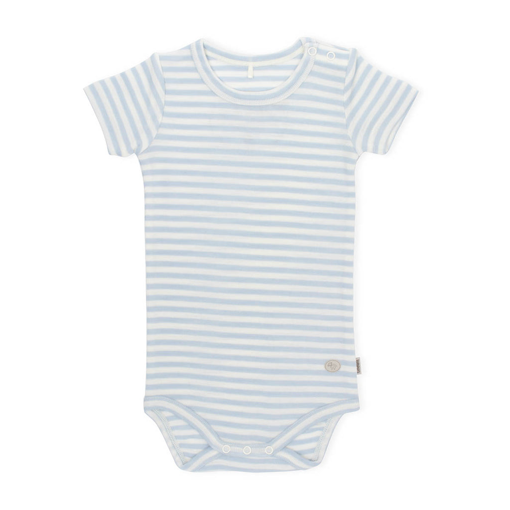 Lillelam Ullbody kort erm striper