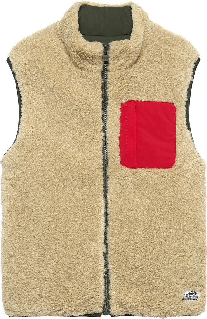Tommy Hilfiger REVERSIBLE TEDDY NYLON VEST