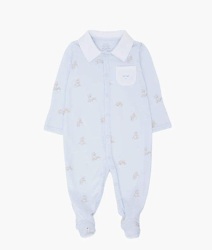 Livly Foxes Heldress m fot og krave