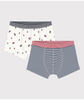 Petit Bateau 2 pk boxer til gutt