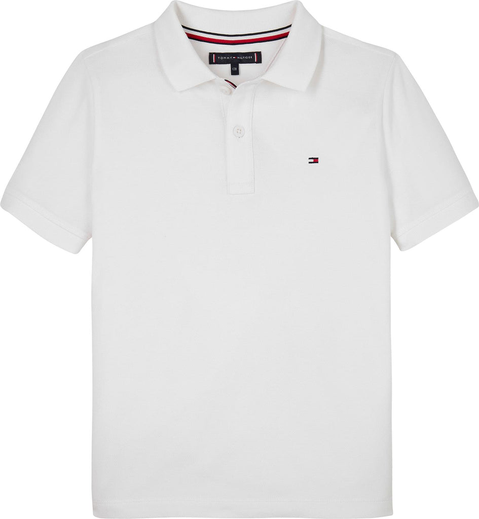 Tommy Hilfiger piquet med kort erm til gutt