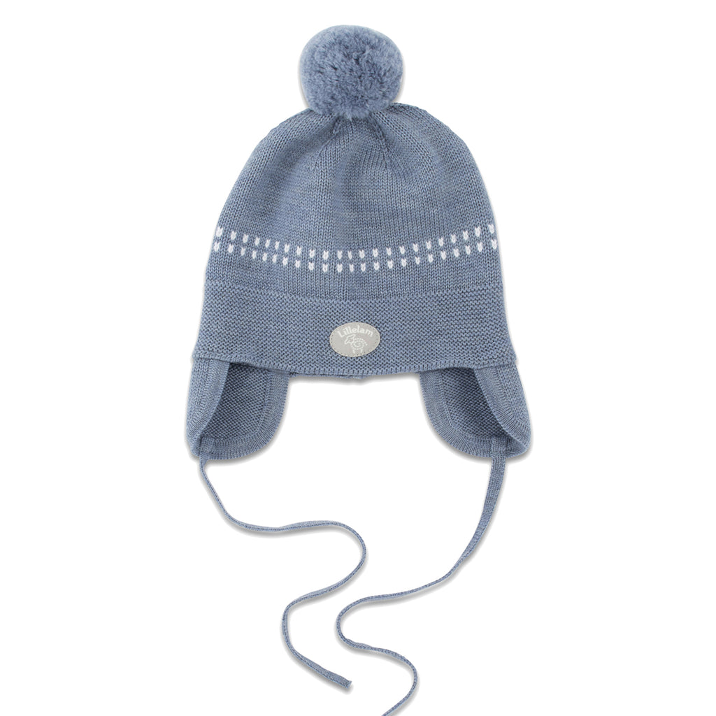 Lillelam classic ullue med knyting