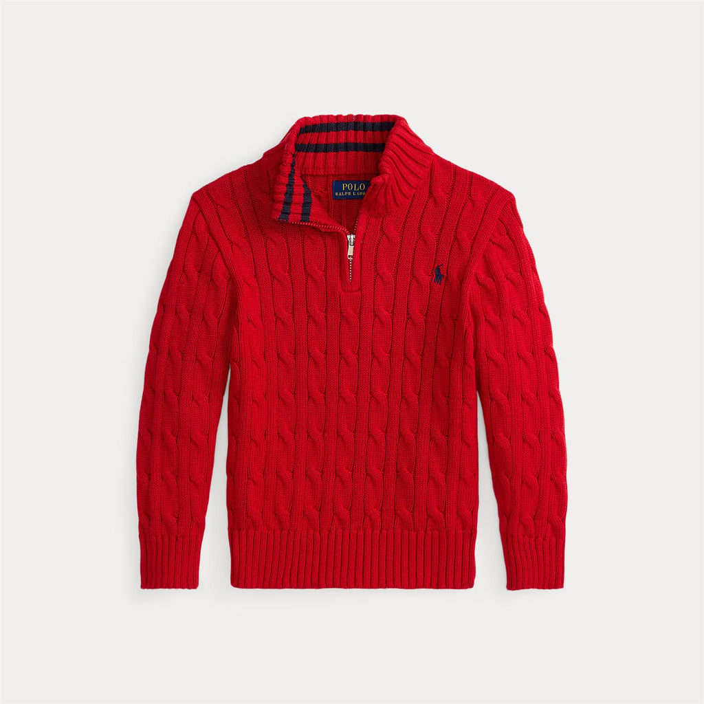 Polo Ralph Lauren Kabelstrikket half-zip