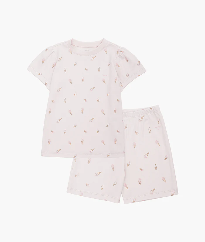 Livly Ice Cream Ruffled Summer pysjamas