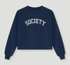 The New Society Lea Teen Sweatshirt Black Iris