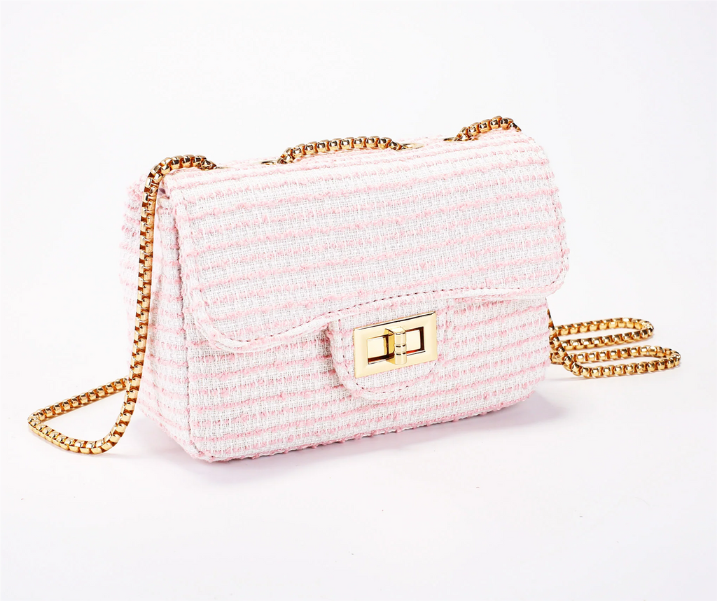 Prinsessefin Medium Veske Stripes