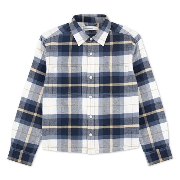 A&F flanellskjorte til gutt
