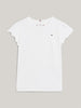 Tommy Hilfiger T-skjorte basic til jente m ruffle sleeve