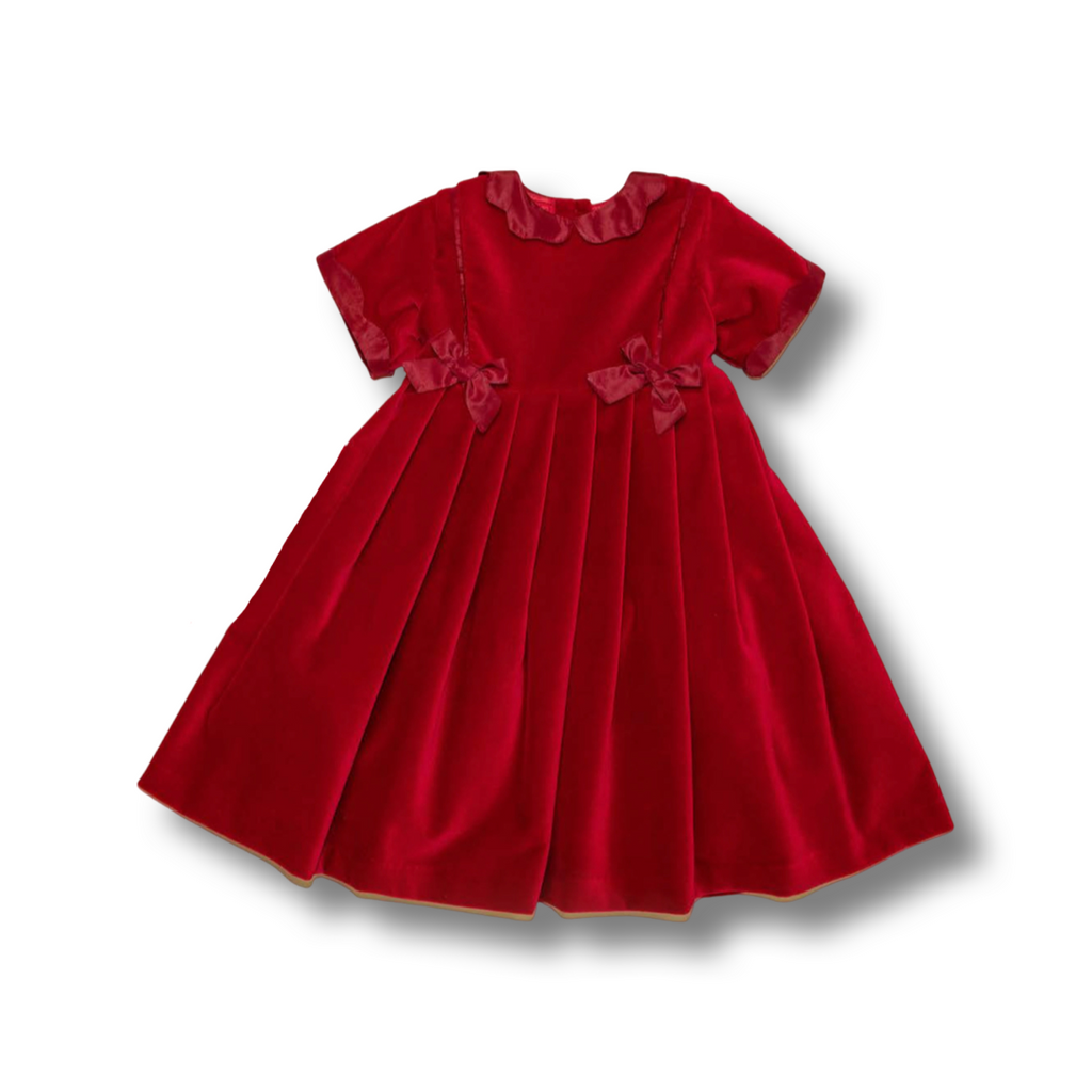 Mariella Ferrari rød velourkjole