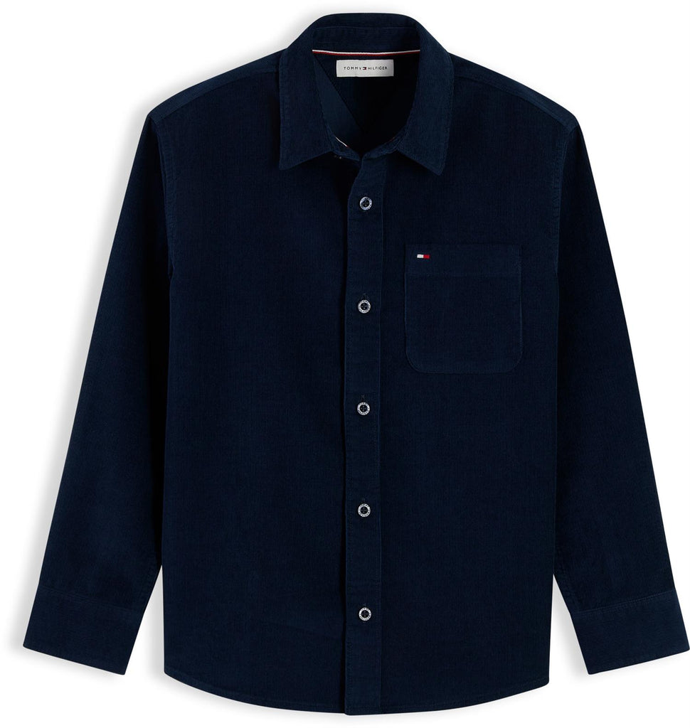 Tommy Hilfiger cordfløyelsskjorte