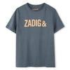Zadig&Voltaire T-Skjorte m orange logo