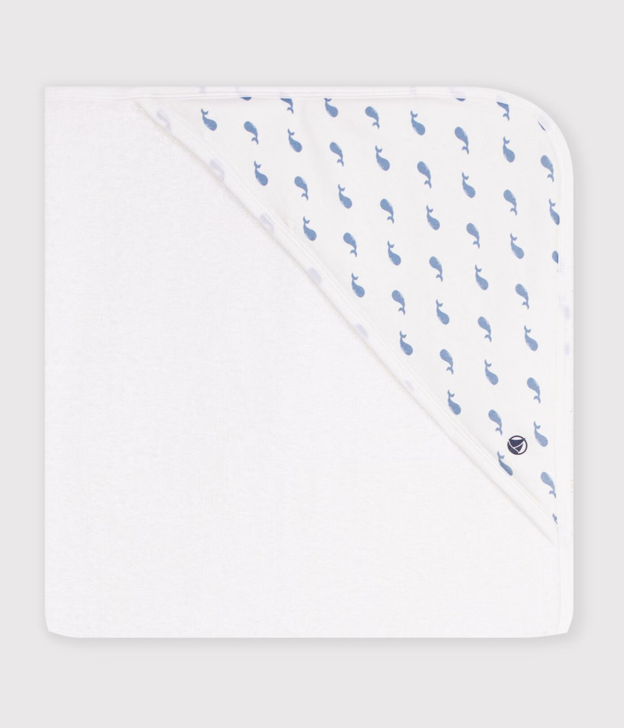 Petit Bateau babyhåndkle med hette