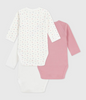 Petit Bateau 3-pack body til jente