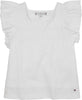 Tommy Hilfiger ruffle knit top