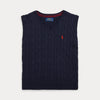 Polo Ralph Lauren kabelstrikket vest i bomull