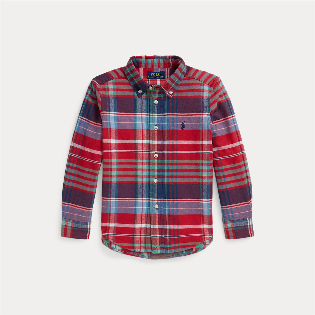 Polo Ralph Lauren Rutete skjorte til gutt