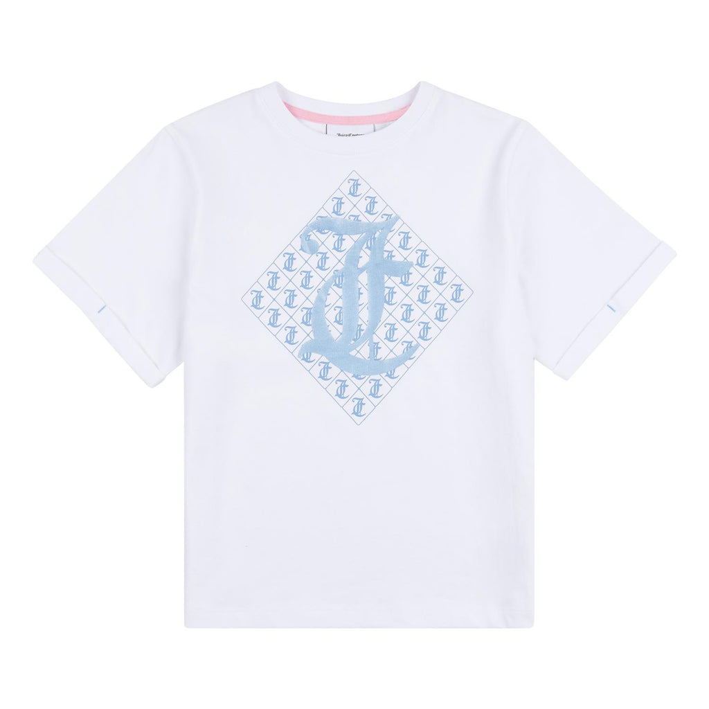 Juicy Couture kids t-skjorte med blå logo