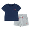 Levis todelt sett T-skjorte og shorts til baby