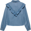 Tommy Hilfiger RUFFLE BLOUSE L/S