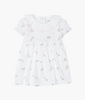 Livly Swans Ruffled Collar kjole