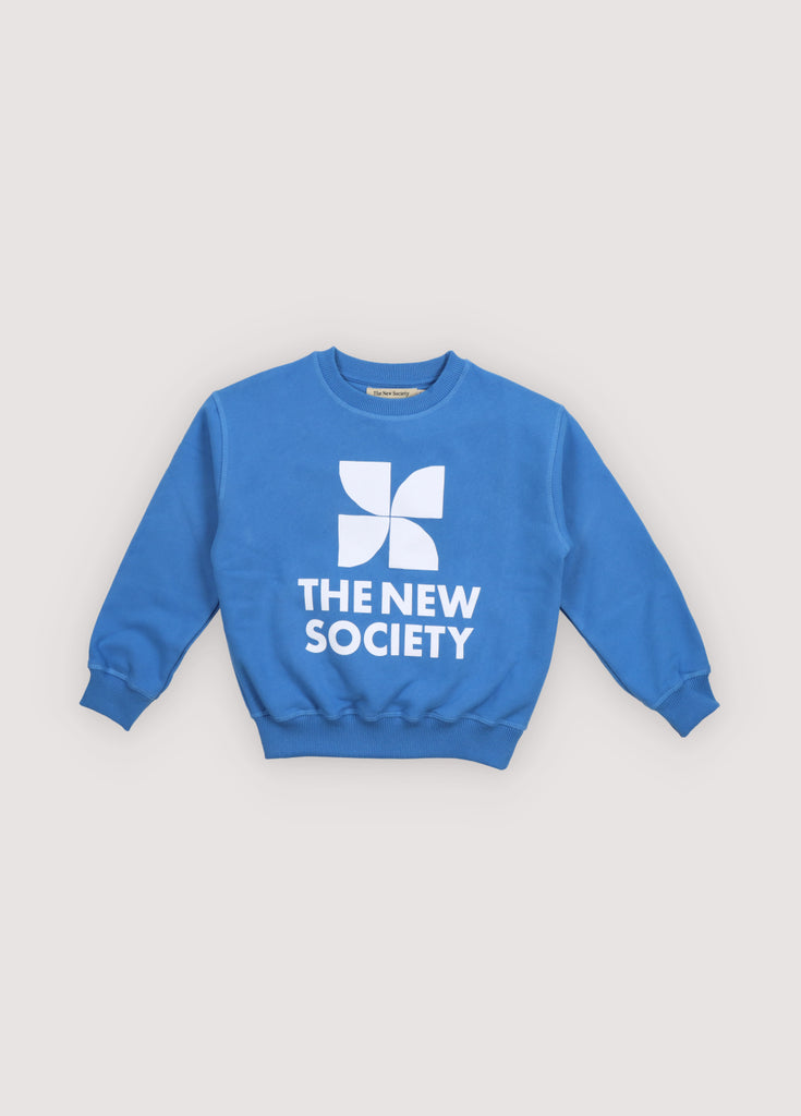 The New Society TNS Logo Sweatshirt Iris Whisper