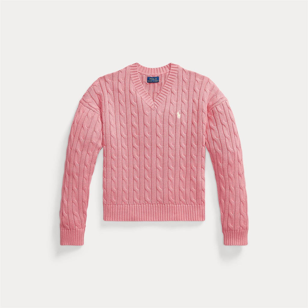 Polo Ralph Lauren Kabelstrikket genser til jente