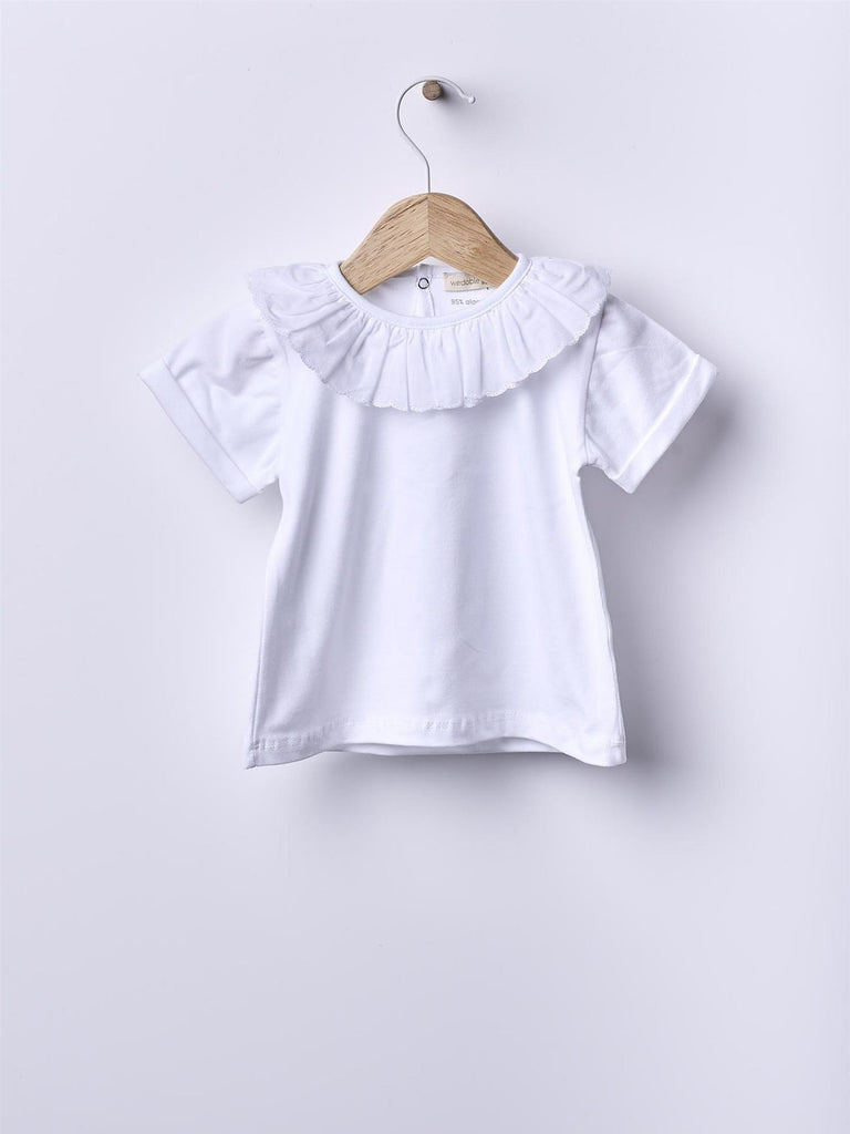 Wedoble topp med korte ermer