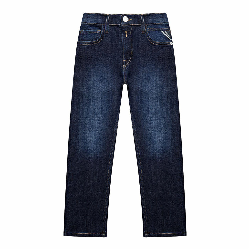Replay Thad regular fit jeans til gutt