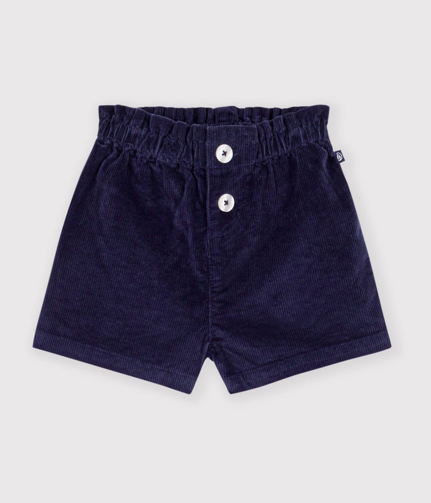 Petit Bateau Cordshorts til baby