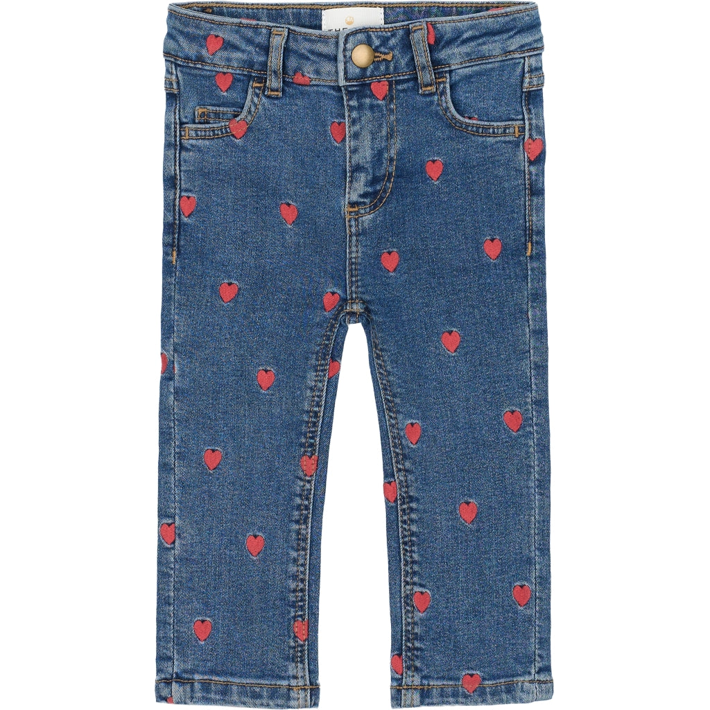 The New Lovia babyjeans med hjerte