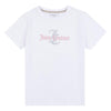 Juicy Couture kids t-hvit skjorte med rosa skrift