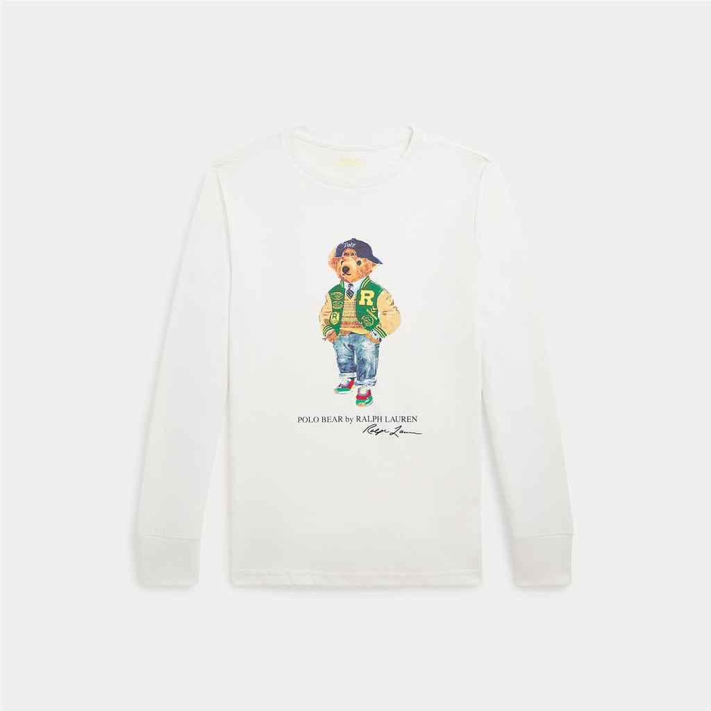 Polo Ralph Lauren Longsleeve m bamse til gutt