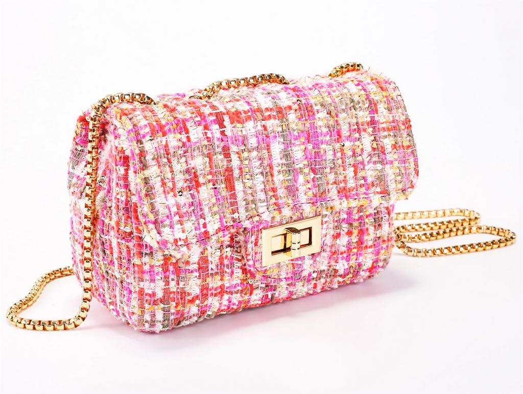 Prinsessefin Alexandra tweed veske Medium