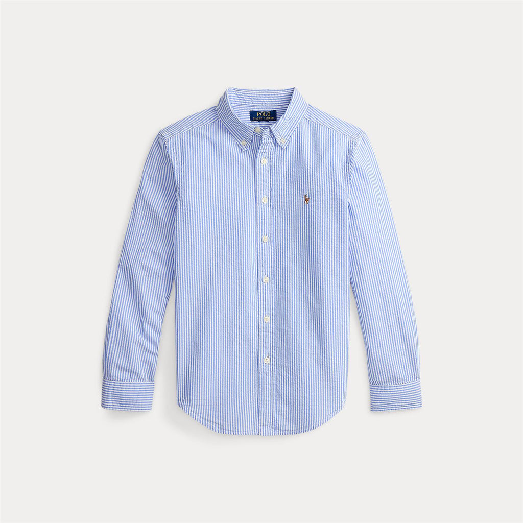 Polo Ralph Lauren stripete seersucker skjorte