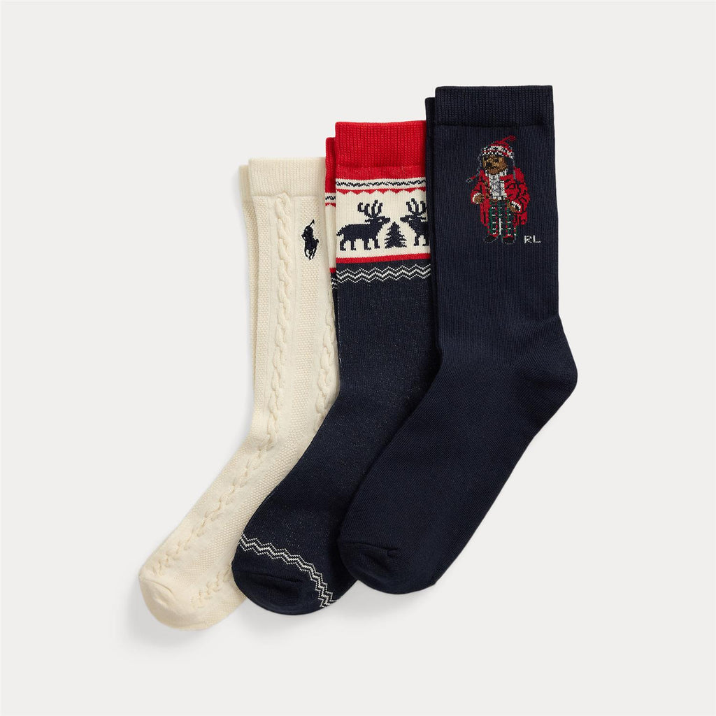 Polo Ralph Lauren sokker 3-pk