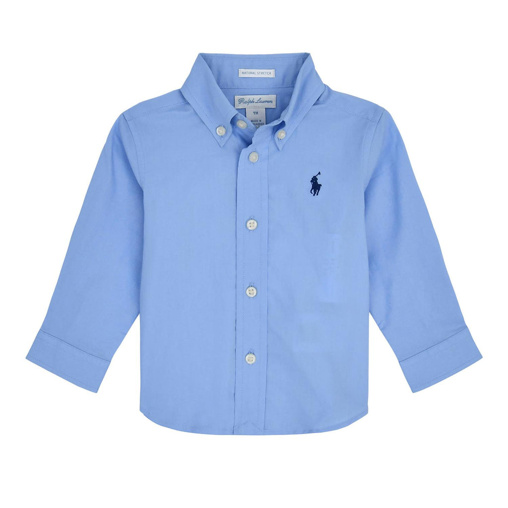 Polo Ralph Lauren poplinskjorte til baby
