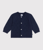 Petit Bateau Cardigan ull/Bomull