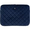 Dark Department Velvet Quilted Mac Cover