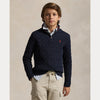 Polo Ralph Lauren kabelstrikk med halfzip