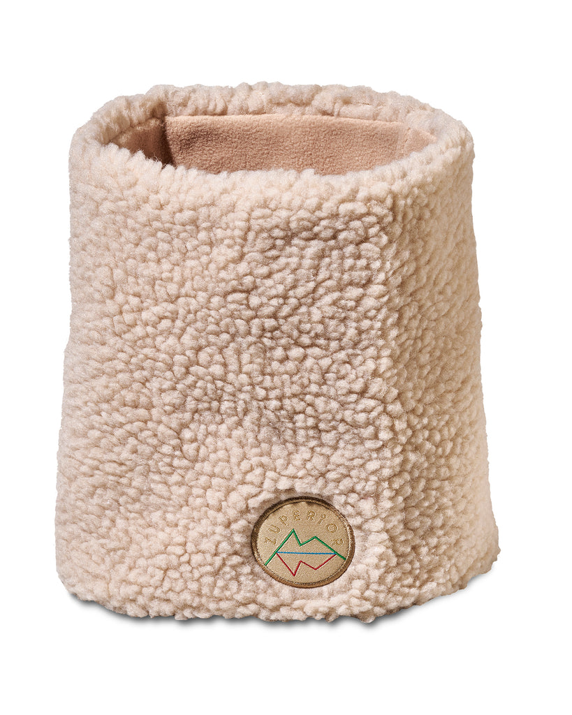 Zuperior teddyfleece hals Beige