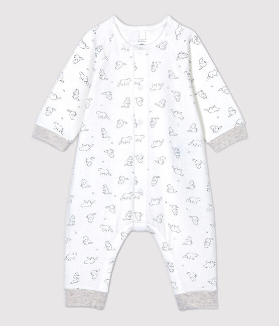 Petit Bateau pysjamas til baby uten fot