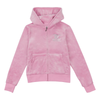 Juicy Couture velour zip through hoodie