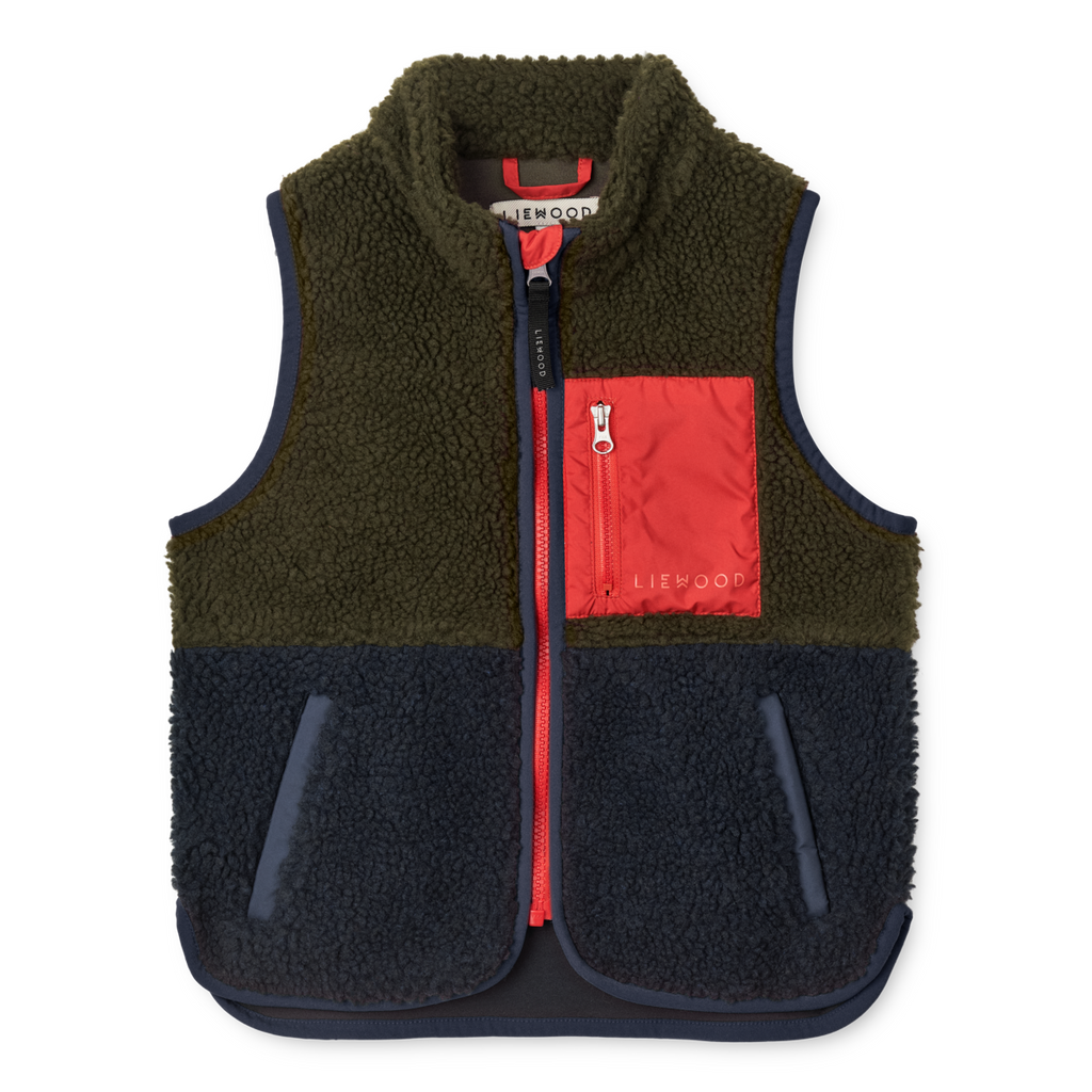 Liewood Vada pile vest teddyfleece