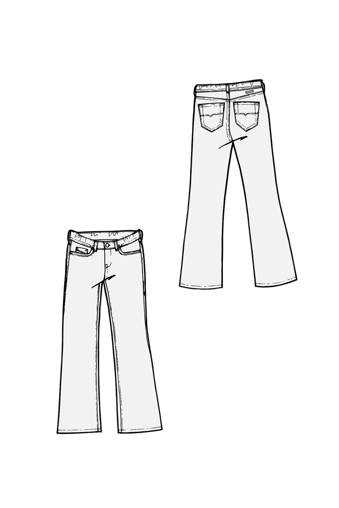 Diesel Lowleeh jeans til jente