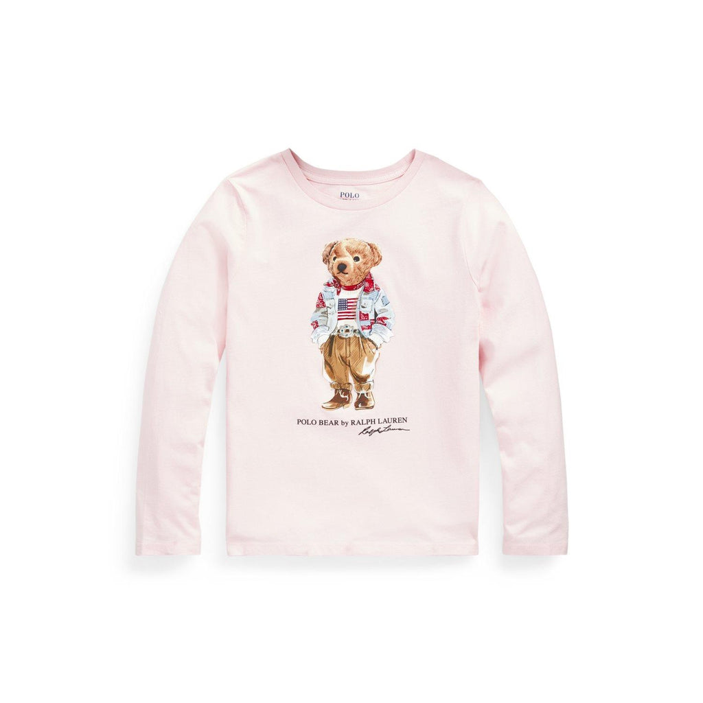 Polo Ralph Lauren Langermet genser med bamse til jente