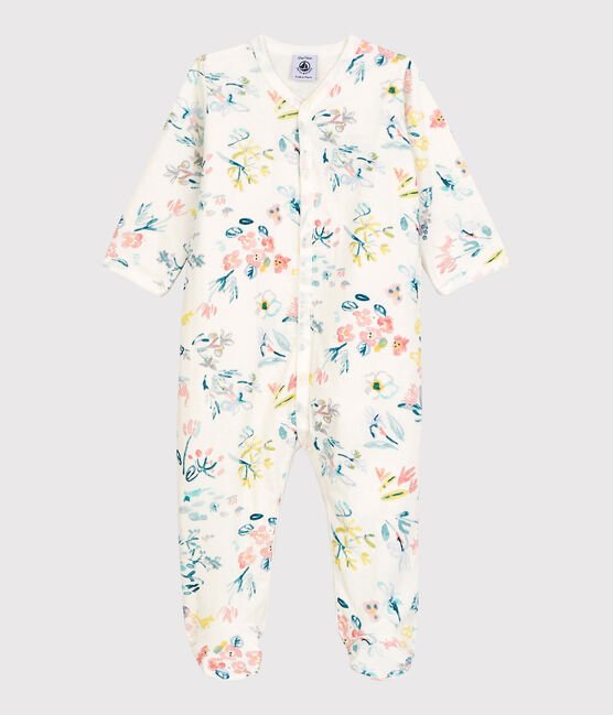 Petit Bateau pysjamas med blomsterprint