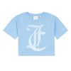 Juicy Couture T-skjorte med sølv logo
